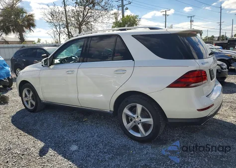 2016 Mercedes-Benz Gle 350 z USA, uszkodzony, nr VIN 4JGDA5JB2GA728253